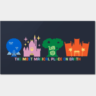 The Most Magical Place on Earth Posters and Art